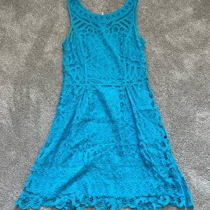 Lilly Pulitzer Turquoise Dress Medium